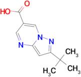 2-tert-Butylpyrazolo[1,5-a]pyrimidine-6-carboxylic acid