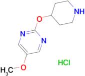 5-Methoxy-2-(piperidin-4-yloxy)pyrimidine hydrochloride