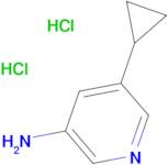 5-Cyclopropylpyridin-3-amine dihydrochloride