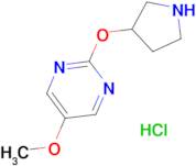 5-Methoxy-2-(pyrrolidin-3-yloxy)pyrimidine hydrochloride