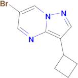 6-Bromo-3-cyclobutylpyrazolo[1,5-a]pyrimidine