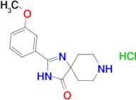 2-(3-Methoxyphenyl)-1,3,8-triazaspiro[4.5]dec-1-en-4-one hydrochloride