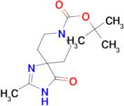 tert-Butyl 2-methyl-4-oxo-1,3,8-triazaspiro[4.5]dec-1-ene-8-carboxylate