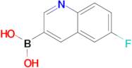 (6-fluoro-3-quinolinyl)boronic acid