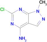 6-chloro-1-methyl-1H-pyrazolo[3,4-d]pyrimidin-4-amine