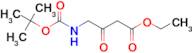ethyl 4-[(tert-butoxycarbonyl)amino]-3-oxobutanoate