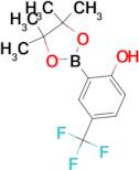 2-(4,4,5,5-tetramethyl-1,3,2-dioxaborolan-2-yl)-4-(trifluoromethyl)phenol