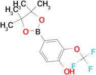 4-(4,4,5,5-tetramethyl-1,3,2-dioxaborolan-2-yl)-2-(trifluoromethoxy)phenol