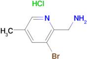 (3-BROMO-5-METHYLPYRIDIN-2-YL)METHANAMINE HCL