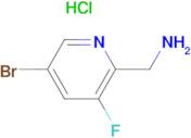 (5-BROMO-3-FLUOROPYRIDIN-2-YL)METHANAMINE HCL