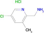 (5-CHLORO-3-METHYLPYRIDIN-2-YL)METHANAMINE HCL