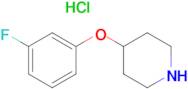 4-(3-FLUOROPHENOXY)PIPERIDINE HCL