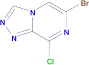 6-BROMO-8-CHLORO-[1,2,4]TRIAZOLO[4,3-A]PYRAZINE