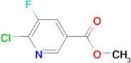 METHYL 6-CHLORO-5-FLUOROPYRIDINE-3-CARBOXYLATE