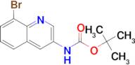 TERT-BUTYL 8-BROMOQUINOLIN-3-YLCARBAMATE