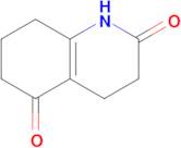 4,6,7,8-TETRAHYDRO-1H,3H-QUINOLINE-2,5-DIONE