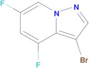 3-BROMO-4,6-DIFLUOROPYRAZOLO[1,5-A]PYRIDINE