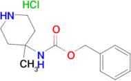 4-(CBZ-AMINO)-4-METHYLPIPERIDINE HCL