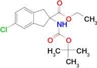 ETHYL 2-(BOC-AMINO)-5-CHLORO-2,3-DIHYDRO-1H-INDENE-2-CARBOXYLATE