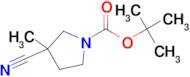 1-BOC-3-CYANO-3-METHYLPYRROLIDINE