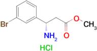 (S)-METHYL 3-AMINO-3-(3-BROMOPHENYL)PROPANOATE HCL