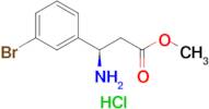 (R)-METHYL 3-AMINO-3-(3-BROMOPHENYL)PROPANOATE HCL