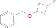 ((3-FLUOROCYCLOBUTOXY)METHYL)BENZENE