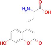 (S)-2-AMINO-4-(7-HYDROXY-2-OXO-2H-CHROMEN-4-YL)BUTANOIC ACID