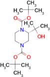 (S)-di-tert-Butyl 2-(2-hydroxypropan-2-yl)piperazine-1,4-dicarboxylate