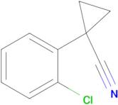 1-(2-CHLOROPHENYL)CYCLOPROPANECARBONITRILE