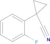 1-(2-FLUOROPHENYL)CYCLOPROPANECARBONITRILE