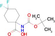 1-(TERT-BUTOXYCARBONYLAMINO)-4,4-DIFLUOROCYCLOHEXANECARBOXYLIC ACID