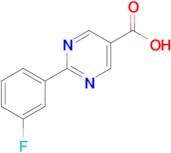 2-(3-FLUOROPHENYL)PYRIMIDINE-5-CARBOXYLIC ACID