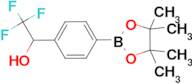 2,2,2-TRIFLUORO-1-(4-(4,4,5,5-TETRAMETHYL-1,3,2-DIOXABOROLAN-2-YL)PHENYL)ETHANOL