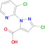 3-CHLORO-1-(3-CHLOROPYRIDIN-2-YL)-1H-PYRAZOLE-5-CARBOXYLIC ACID