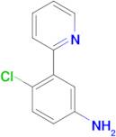 4-Chloro-3-(pyridin-2-yl)aniline