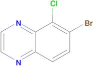 6-BROMO-5-CHLOROQUINOXALINE
