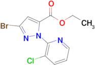 ETHYL 3-BROMO-1-(3-CHLOROPYRIDIN-2-YL)-1H-PYRAZOLE-5-CARBOXYLATE