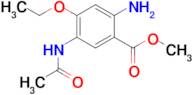 METHYL 5-ACETAMIDO-2-AMINO-4-ETHOXYBENZOATE