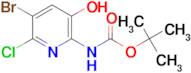 TERT-BUTYL (5-BROMO-6-CHLORO-3-HYDROXYPYRIDIN-2-YL)CARBAMATE