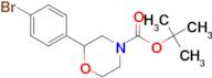 TERT-BUTYL 2-(4-BROMOPHENYL)MORPHOLINE-4-CARBOXYLATE