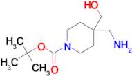 TERT-BUTYL 4-(AMINOMETHYL)-4-(HYDROXYMETHYL)PIPERIDINE-1-CARBOXYLATE