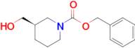(R)-BENZYL 3-(HYDROXYMETHYL)PIPERIDINE-1-CARBOXYLATE