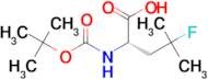 (S)-2-((TERT-BUTOXYCARBONYL)AMINO)-4-FLUORO-4-METHYLPENTANOIC ACID