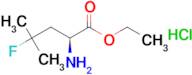 (S)-ETHYL 2-AMINO-4-FLUORO-4-METHYLPENTANOATE HYDROCHLORIDE