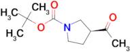 (S)-TERT-BUTYL 3-ACETYLPYRROLIDINE-1-CARBOXYLATE