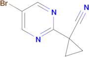 1-(5-Bromopyrimidin-2-yl)cyclopropanecarbonitrile