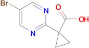 1-(5-Bromopyrimidin-2-yl)cyclopropanecarboxylic acid