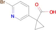 1-(6-BROMOPYRIDIN-3-YL)CYCLOPROPANECARBOXYLIC ACID