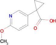 1-(6-METHOXYPYRIDIN-3-YL)CYCLOPROPANECARBOXYLIC ACID